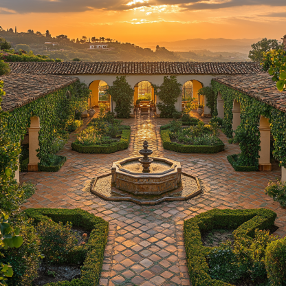 Alhambra Palace Gardens diamonded painting kits