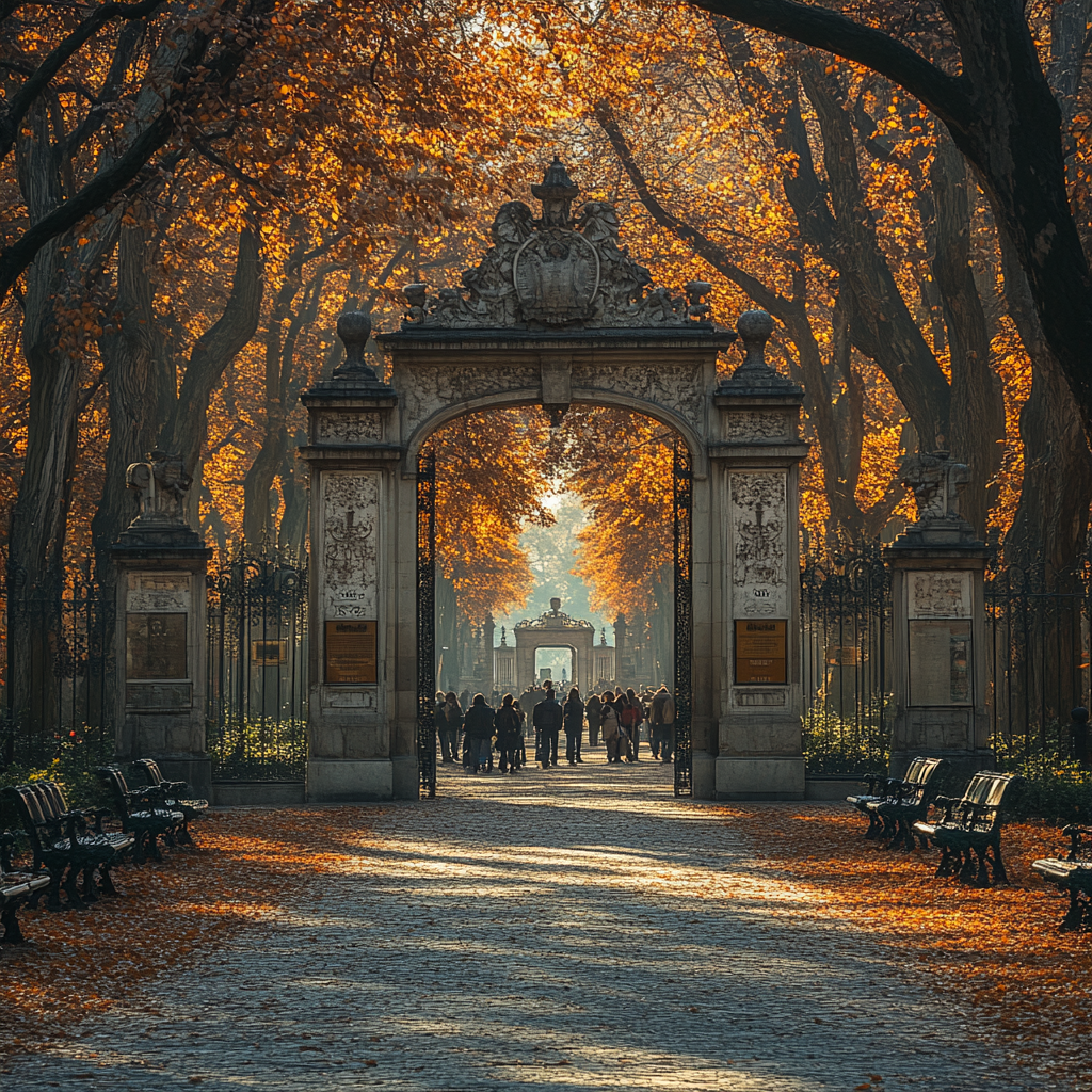 Forbidden City Cultural Park paint by color