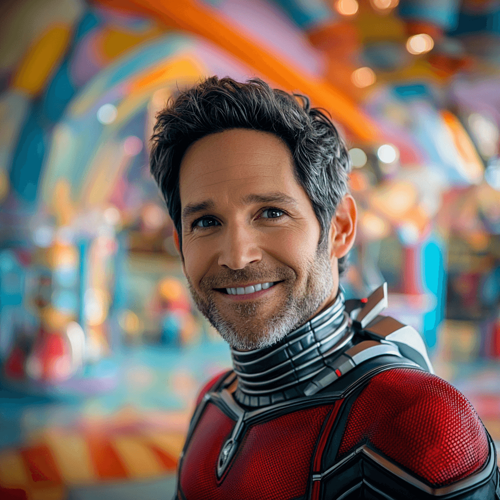 Paul Rudd: The Humorous Heart Of Ant-Man Painting By Diamonds Kit