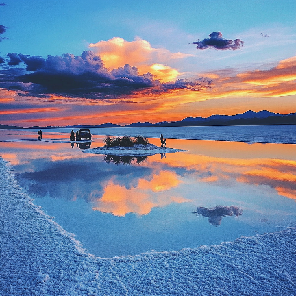 Salar De Uyuni Salt Flats diamonded painting kits