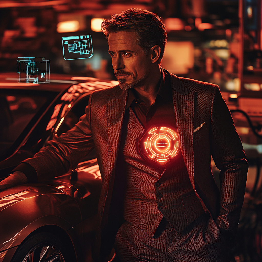 Robert Downey Jr.: Iron Wit And Urban Alchemy diamonded painting kits