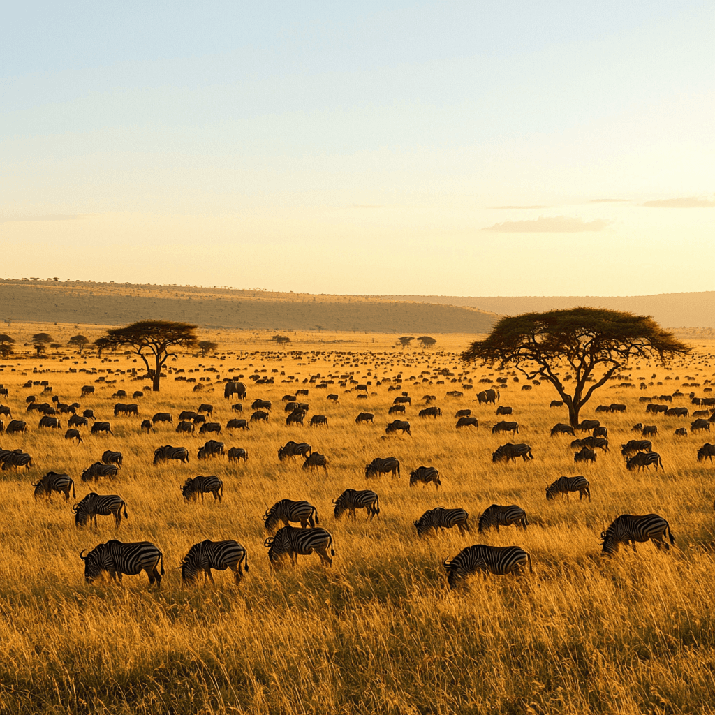 The Serengeti - Tanzania DIY Paint By Diamonds