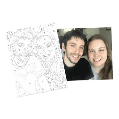 Personalized Photo Paint By Number Art