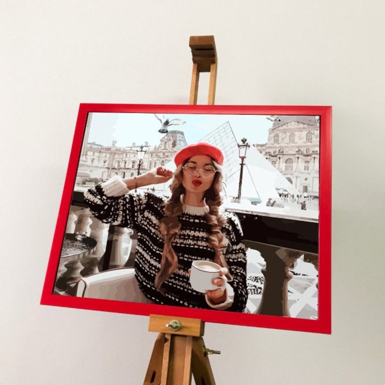 Personalized Custom Paint Artwork For Valentines Day