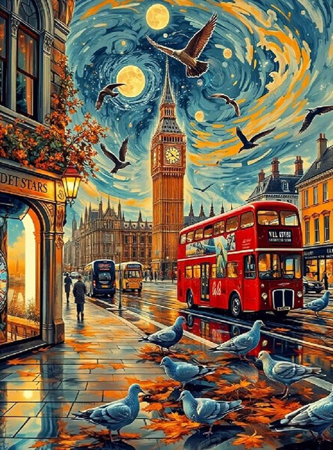 DIY 5D Paint By Diamond Art Kit for Adults