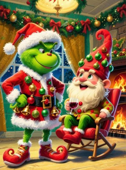 Christmas Diamond Painting Kits for Adults And Beginners with Accessories