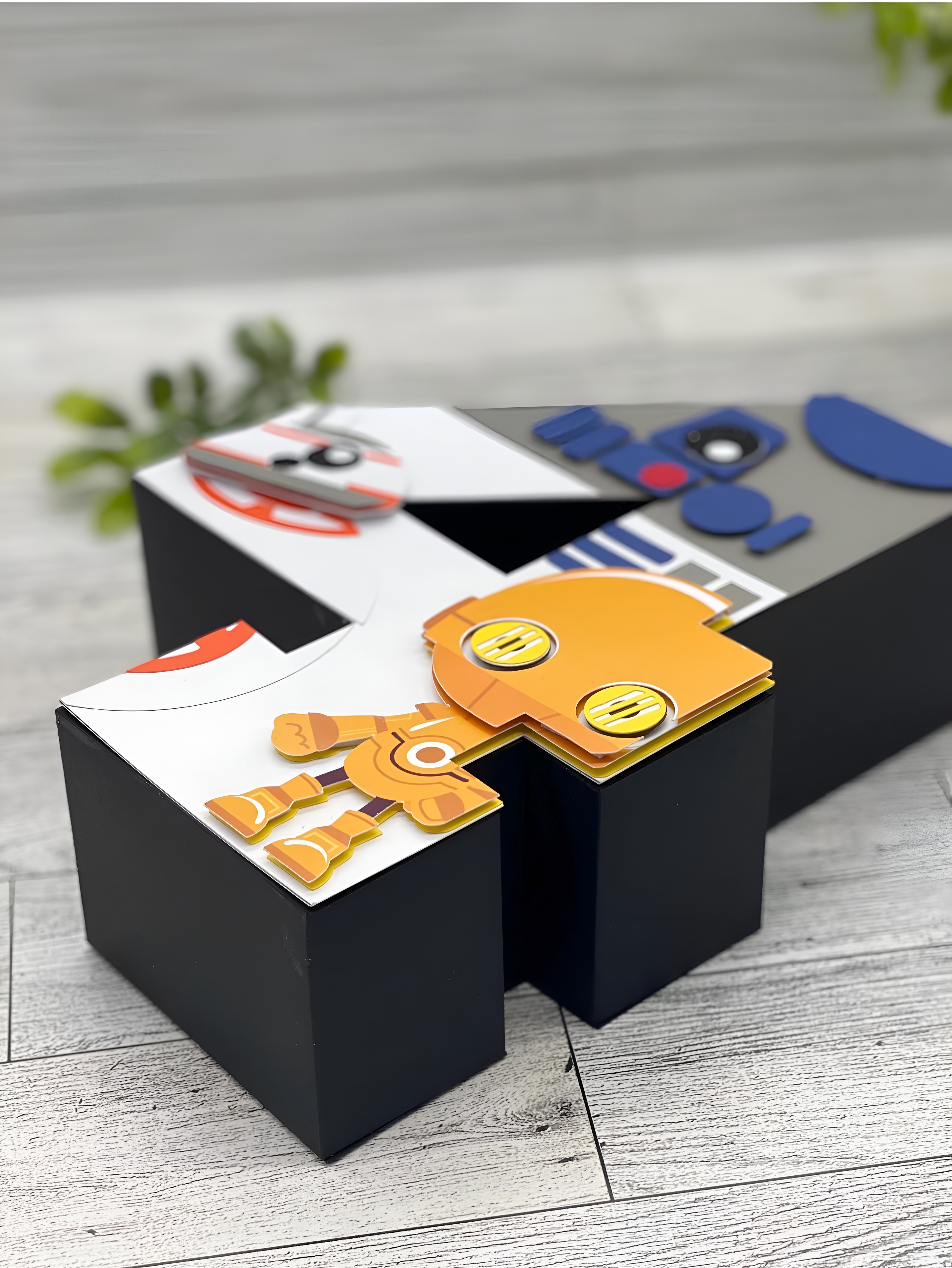 Personalized Star Wars 3D Number Party Decor