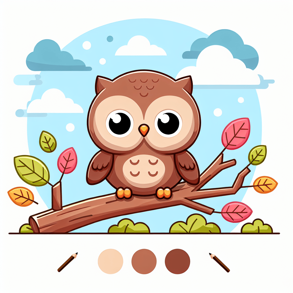 Gentle Baby Owl Paint By Diamonds Kits