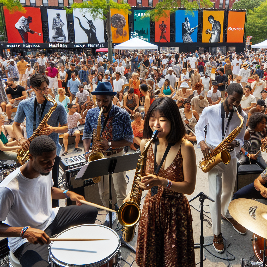 Harlem Jazz And Music Festival - New York Diamonded Painting Kits