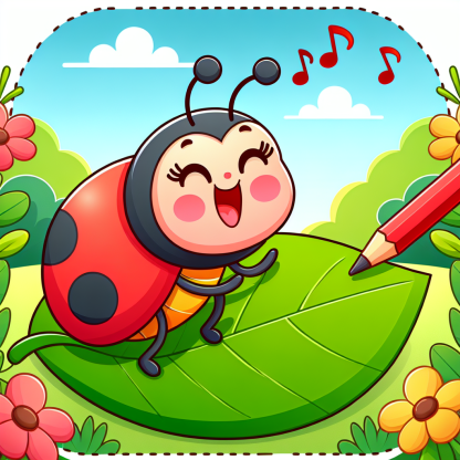 Singing Ladybug Painting By Diamonds Kit