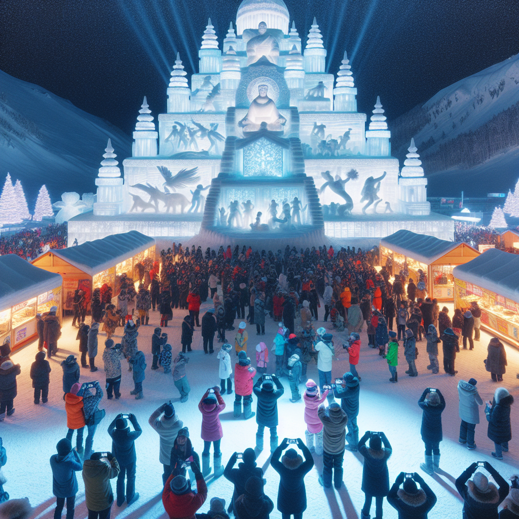 Snow Festival Painting Diamond Kit