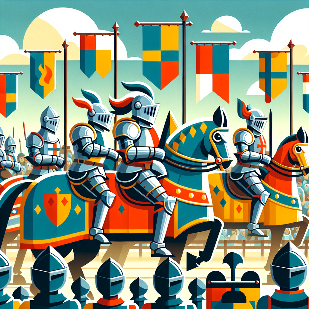 Royal Knights Tournament DIY Paint By Diamonds