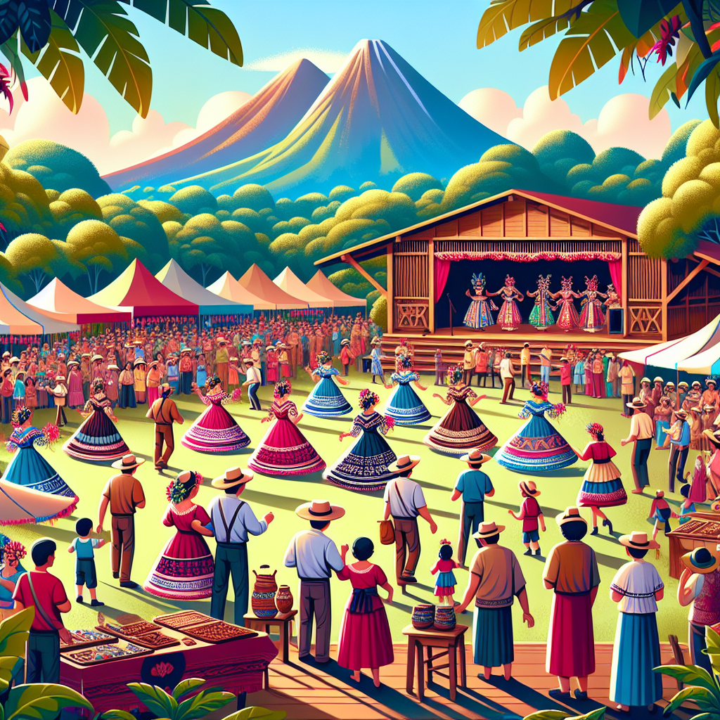 Ometepe Festival Painting By Diamonds Kit