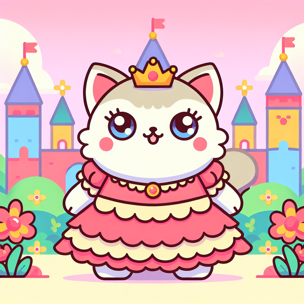 Princess Kitty Paint By Diamonds Kits