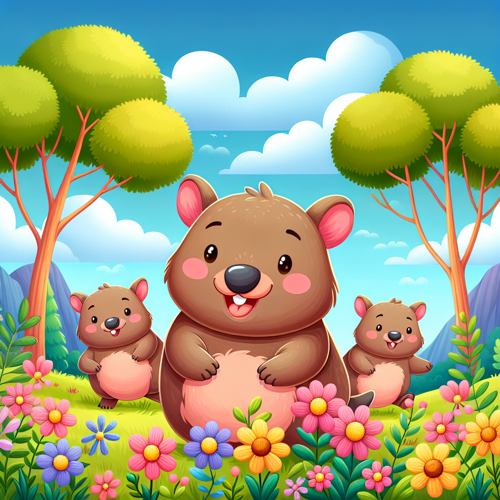 Whimsical Wombats Paint By Diamonds