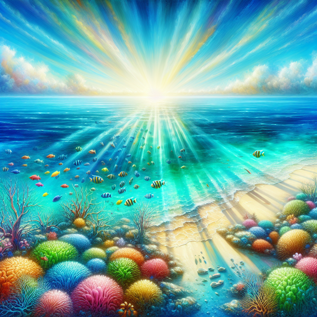 Ocean Paradise Painting Diamond Kit