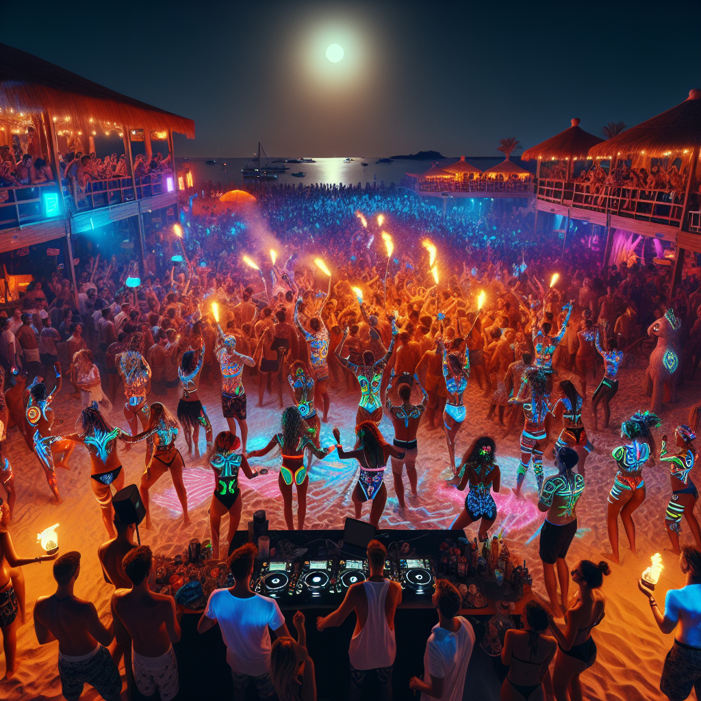 The Full Moon Party Paint By Color