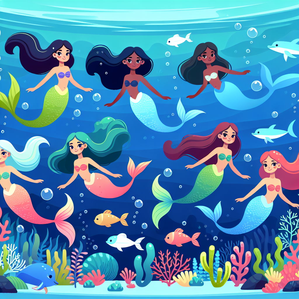 Mermaid's Magical Ocean Realm Paint By Diamond