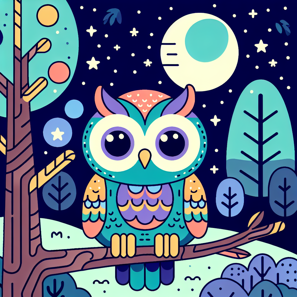 Witty Whimsical Owl Diamonded Painting Kits