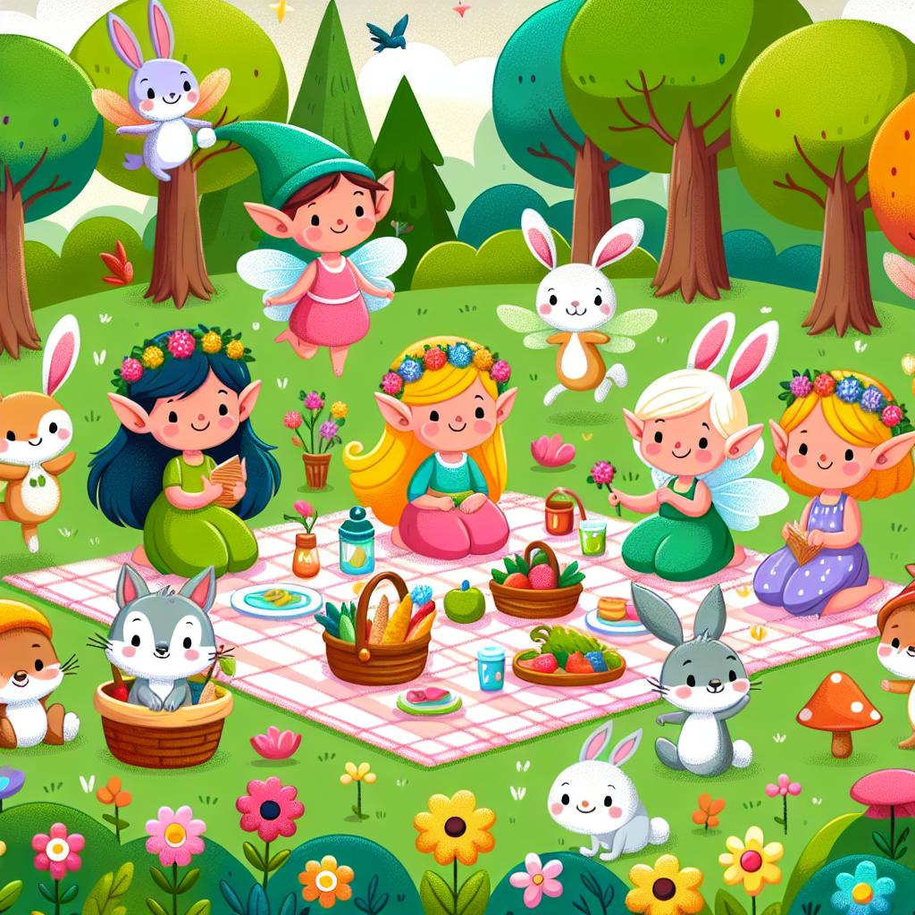 Pixie Picnic Painting Diamond Kit