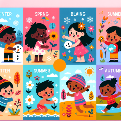 Magical Seasons Adventure Paint By Color