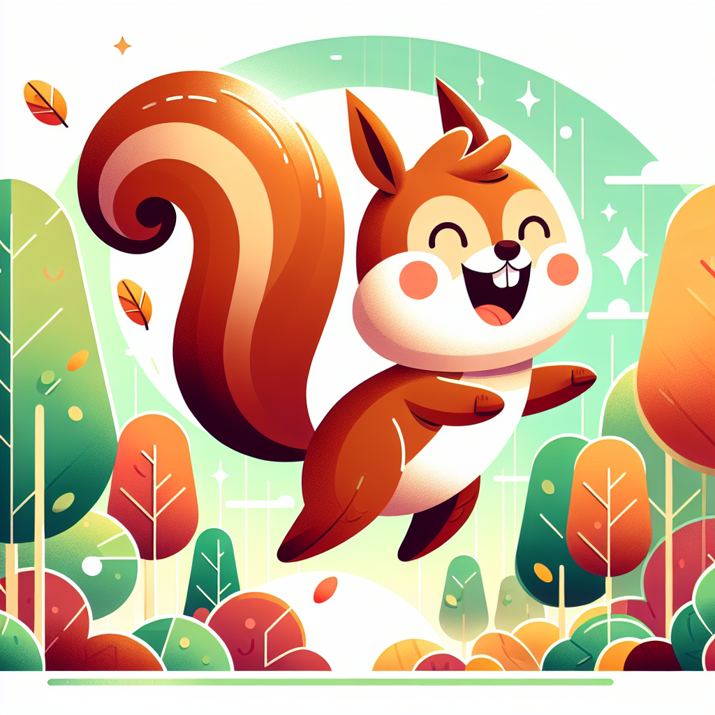 Sassy Squirrel Adventure Diamond Painting