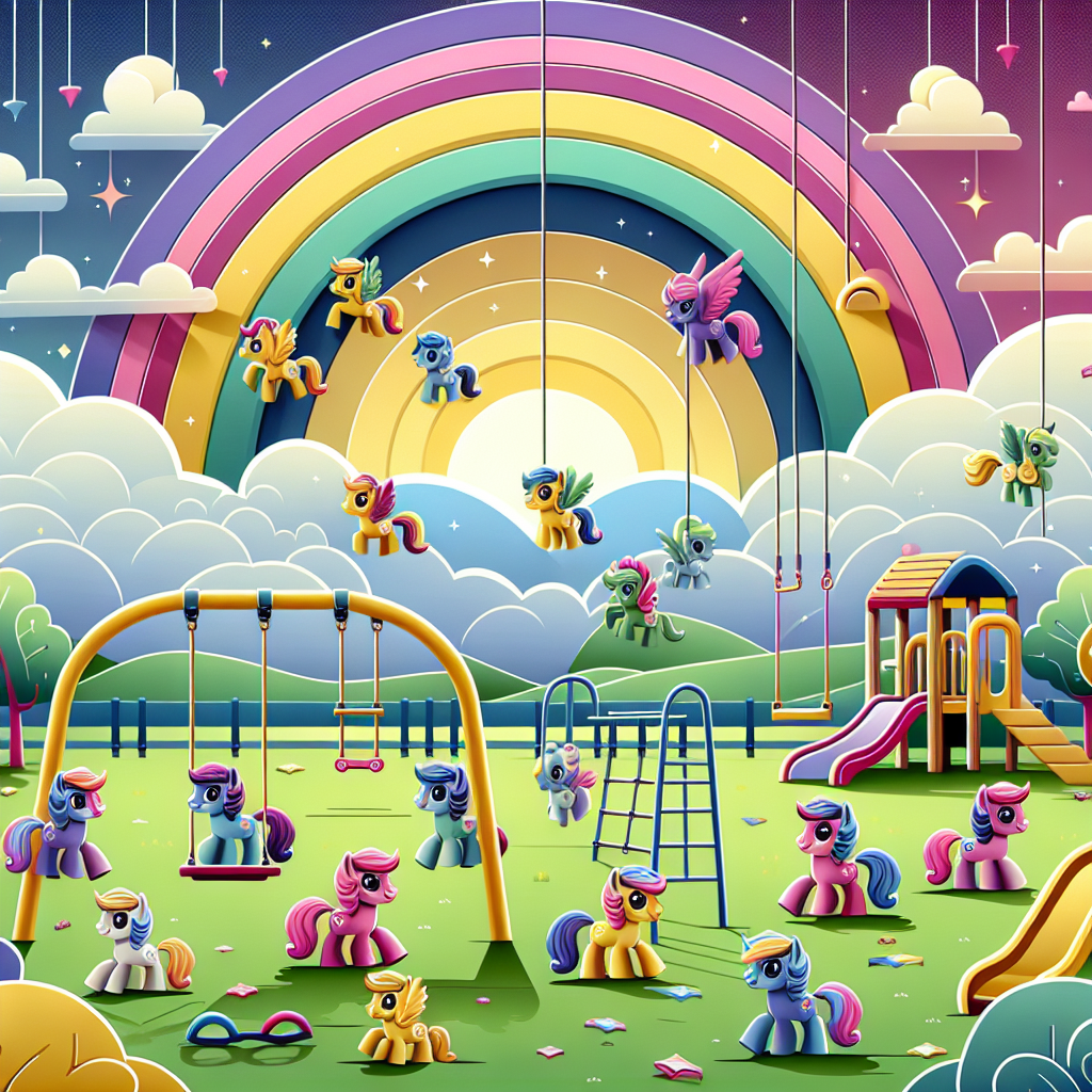 Magical Pony Playground Painting Diamond Kit