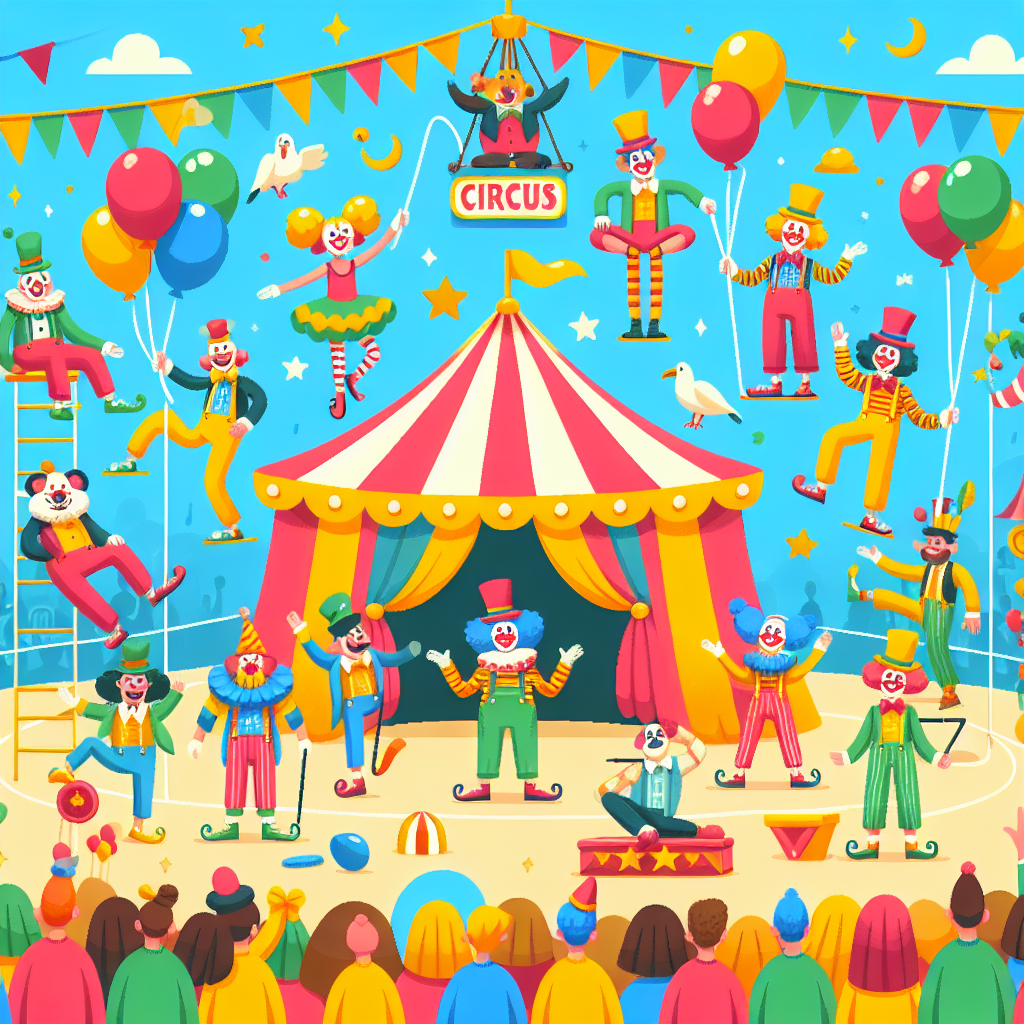 Circus Stars Extravaganza Paint By Diamonds