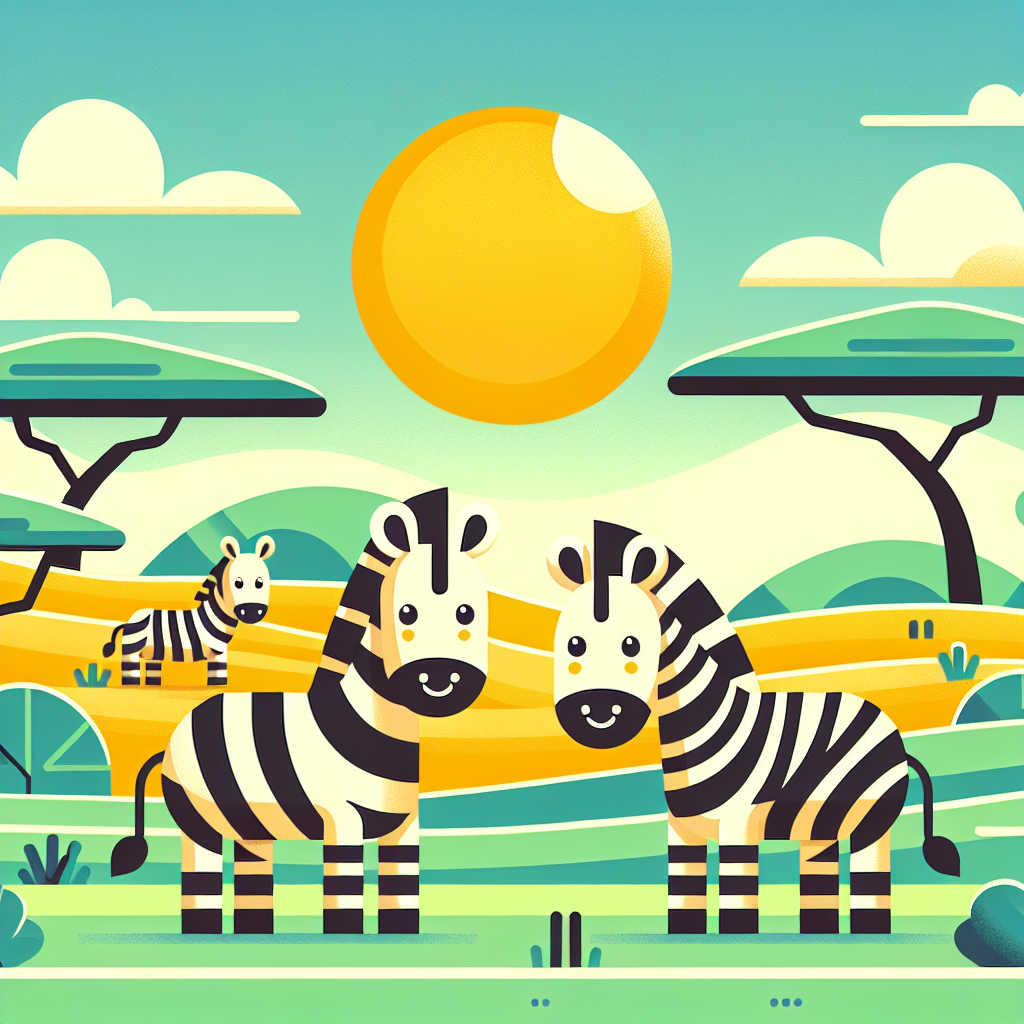 Zebra's Wild Savannah Paint By Diamonds