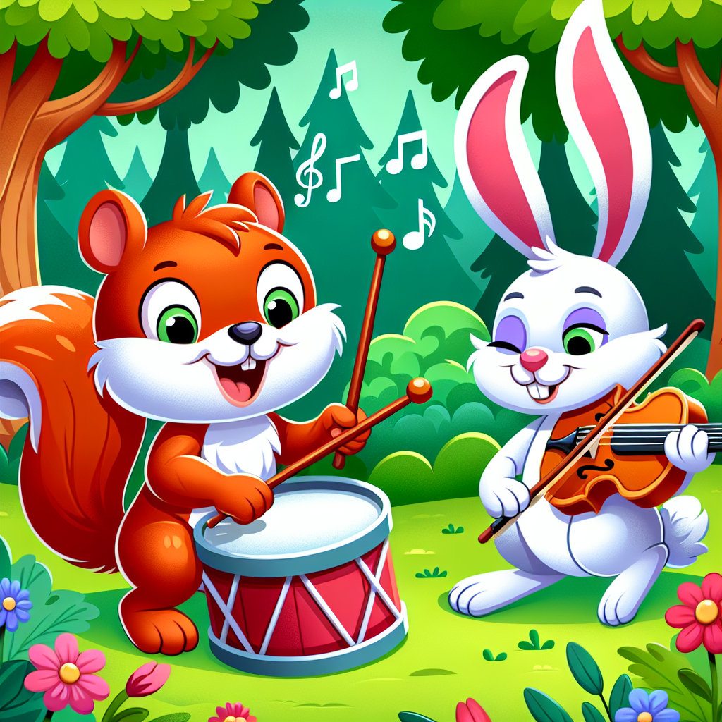 Charming Forest Orchestra Paint By Diamond