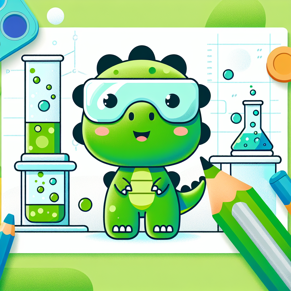 Silly Science Dinosaur Paint By Diamond