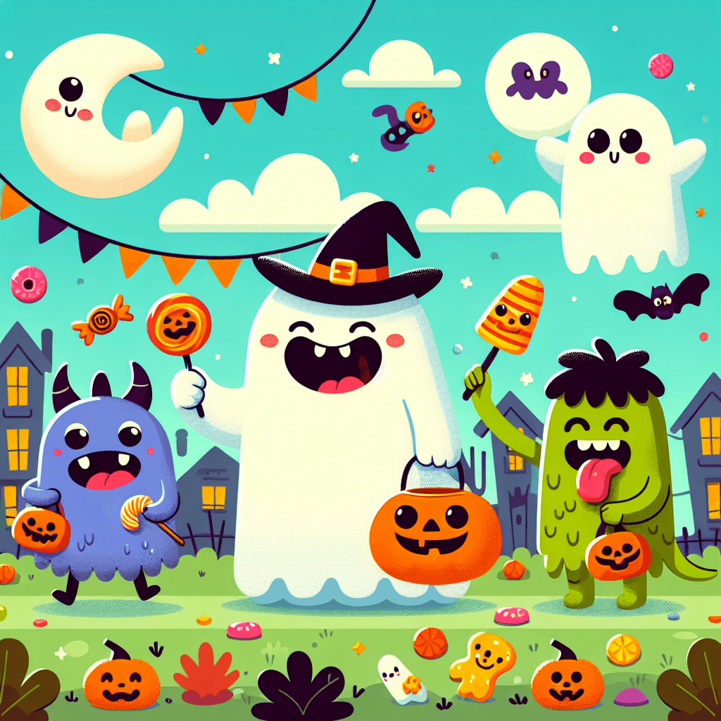 Happy Halloween Monsters Paint By Color
