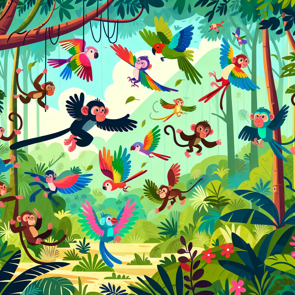 Rainforest Discovery Painting Diamond Kit