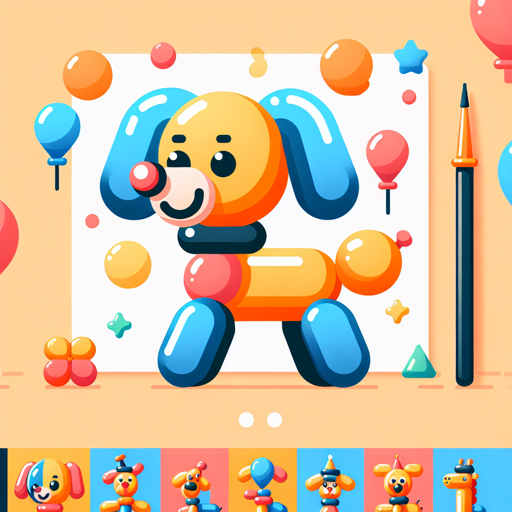 Bubbly Balloon Animal Paint By Diamonds Kits