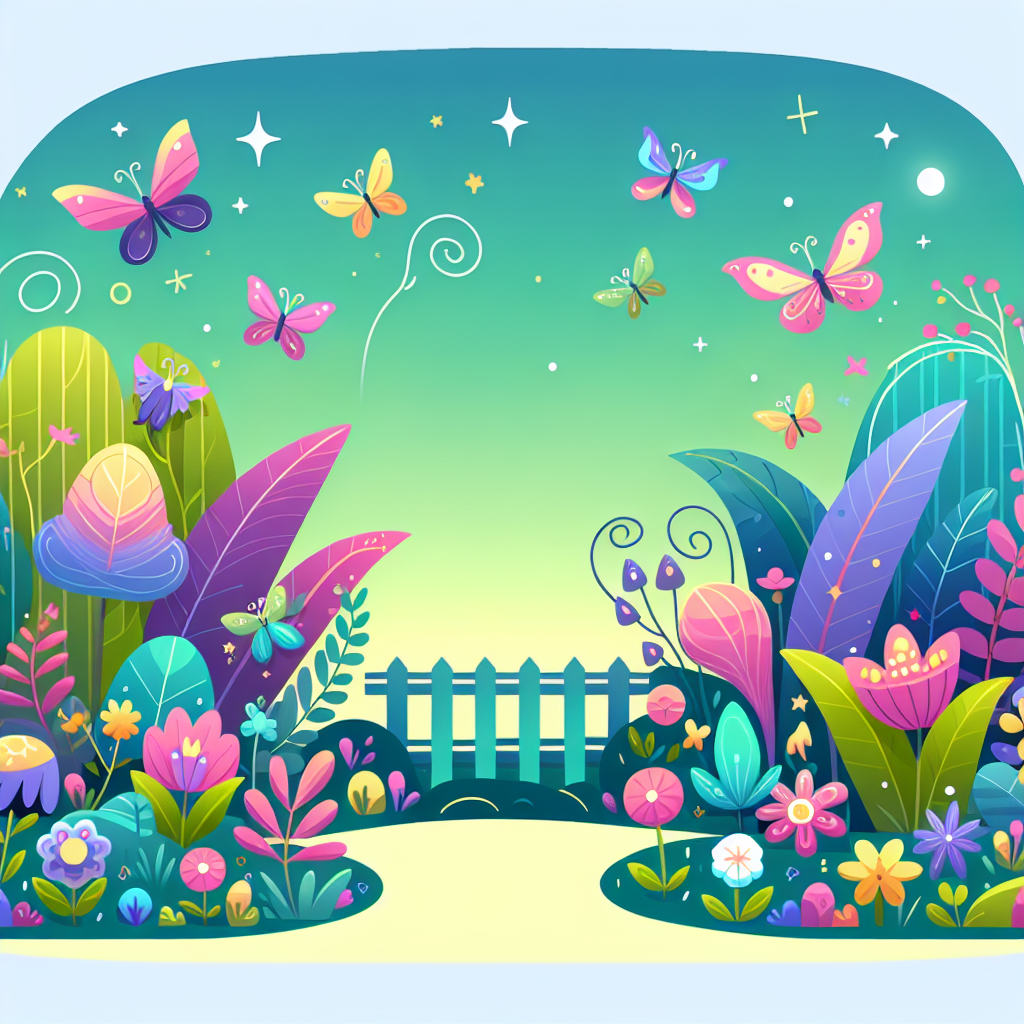 Whimsical Wonderland Garden Painting Diamond Kit