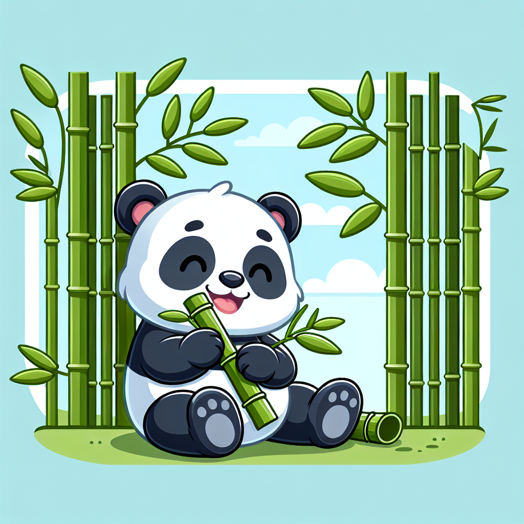 Delightful Baby Panda Paint By Diamond