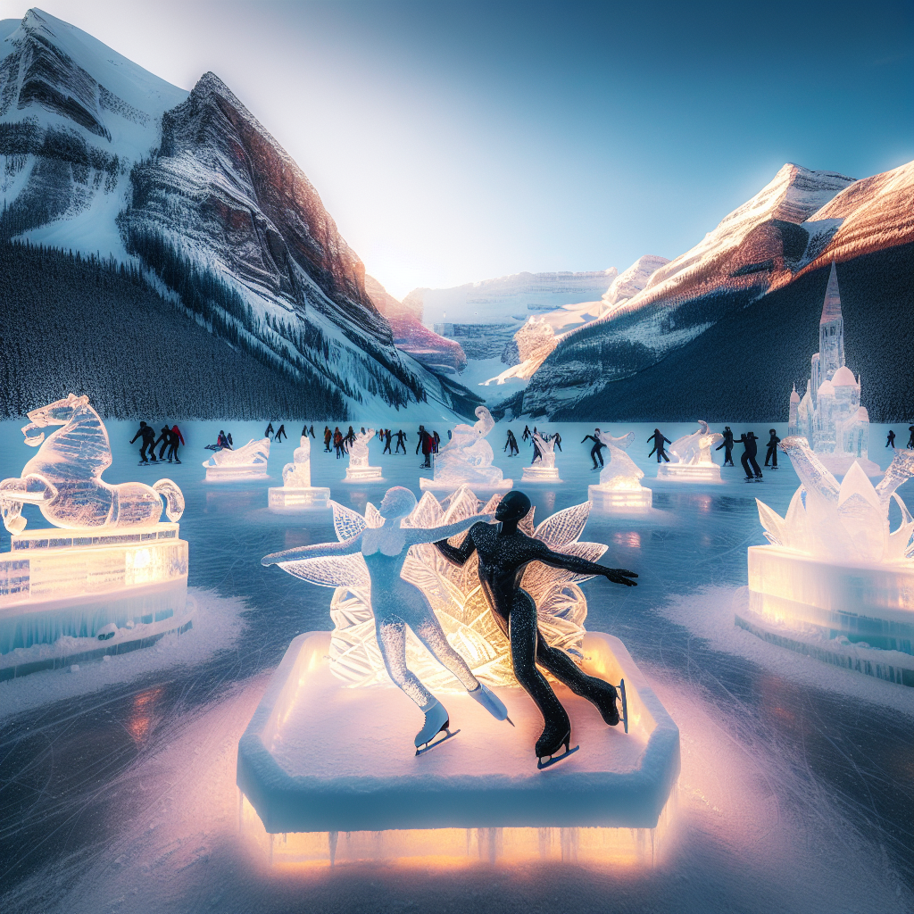 Alberta Ice Festival - Lake Louise Painting Diamond Kit