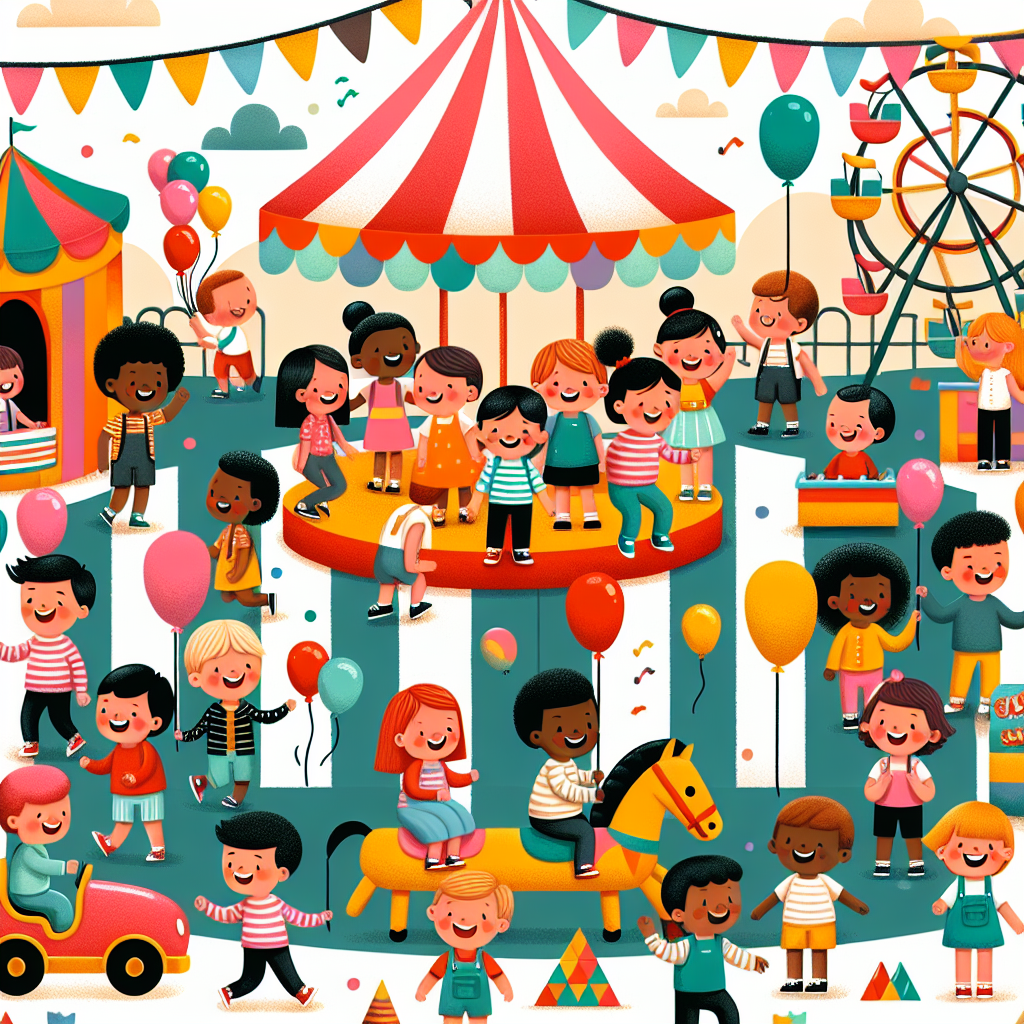 Festive Carnival Adventure Paint By Color