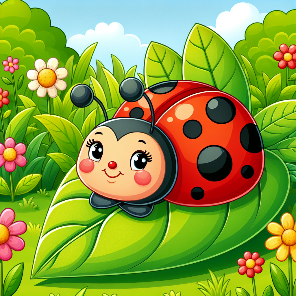 Busy Ladybug Paint By Diamonds Art