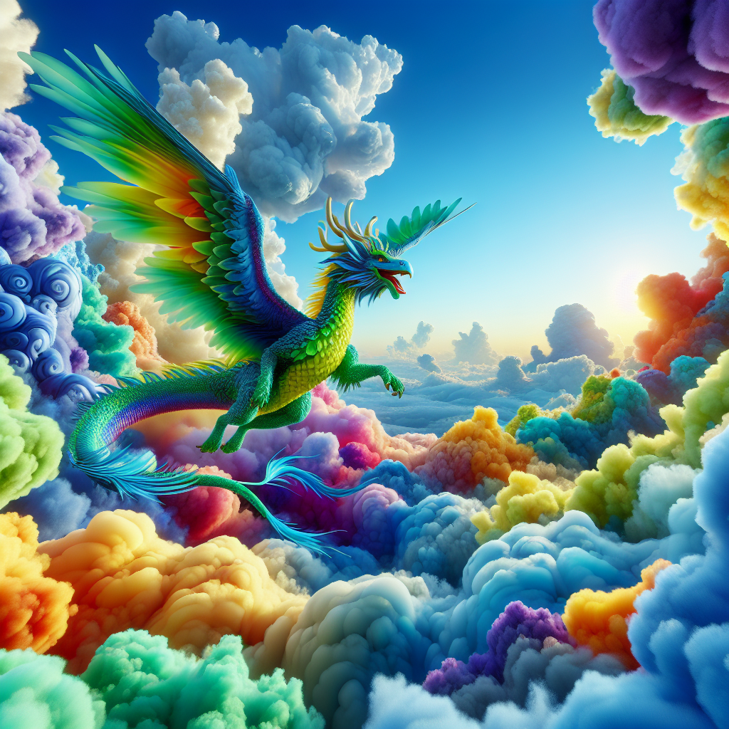 Whimsical Dragon Adventure Diamond Painting
