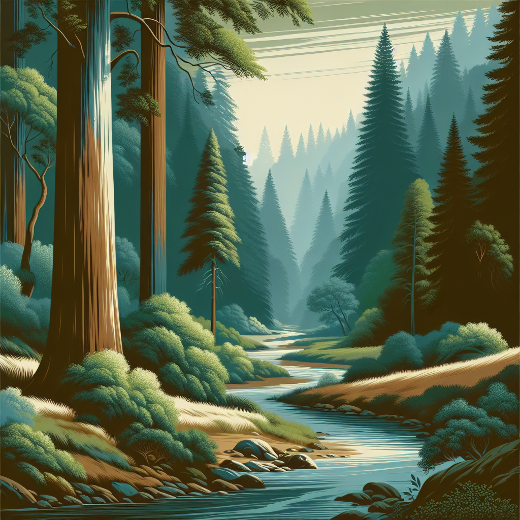 Serene Forest Landscape Diamonded Painting Kits