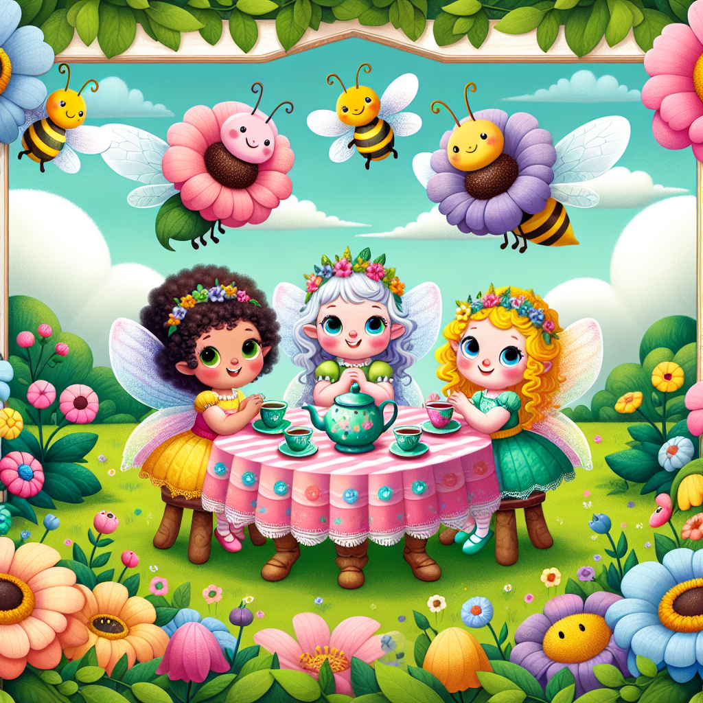 Garden Fairy Party Painting Diamond Kit