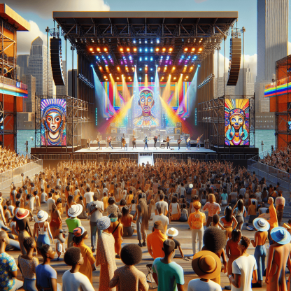 Lollapalooza Music Festival - Chicago Diamonded Painting Kits