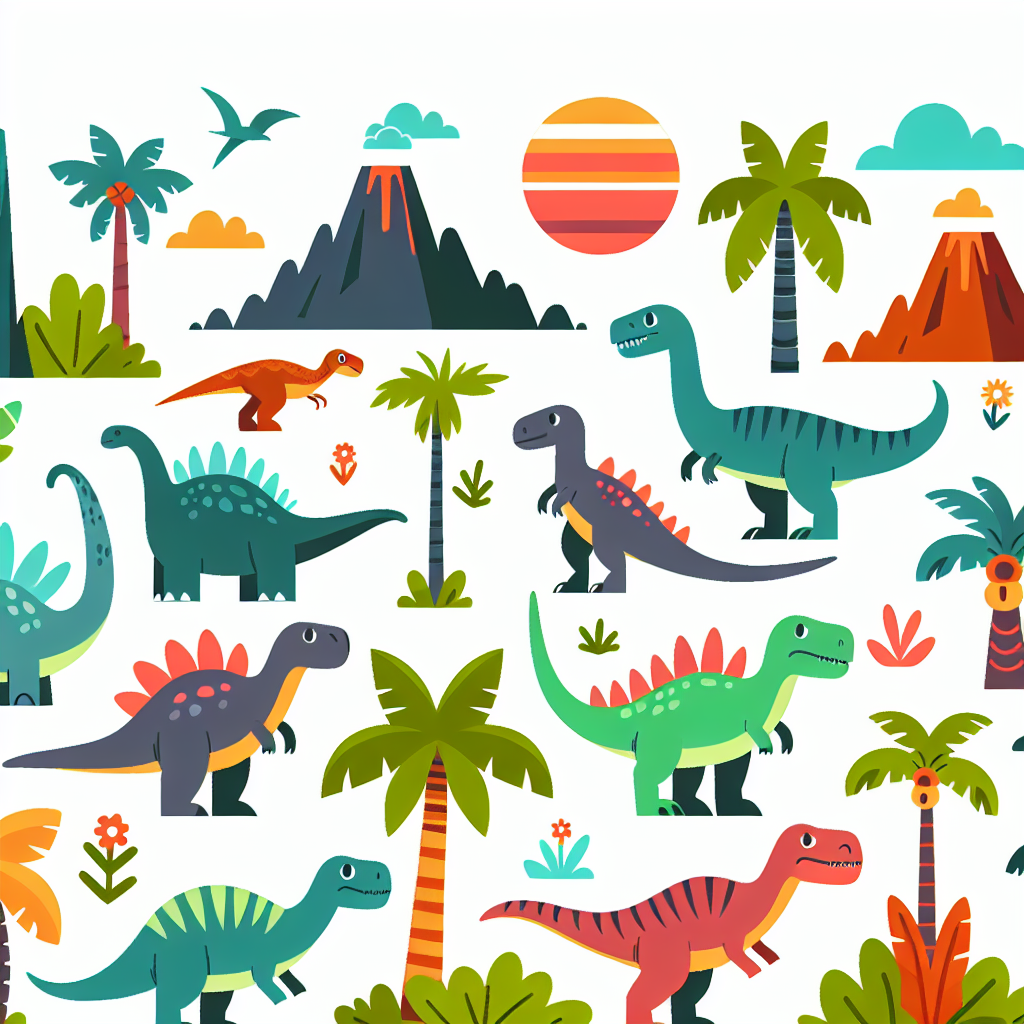 Prehistoric Safari Diamond Painting