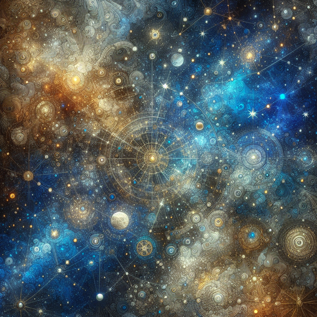 Dreamy Celestial Map Diamonded Painting Kits