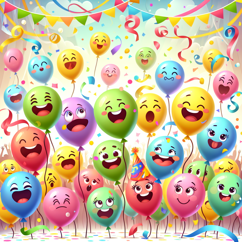Bouncing Balloons Extravaganza Diamond Painting