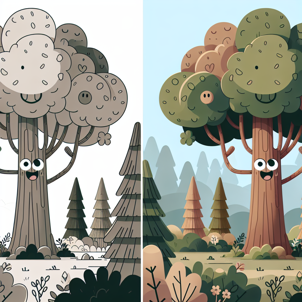 Whimsical Forest With Talking Trees Paint By Diamond