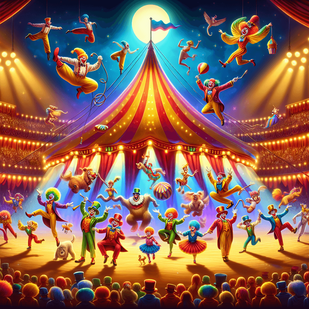 Whimsical Circus Paint By Diamond
