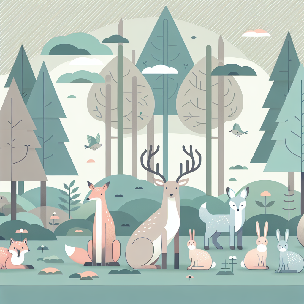 Forest Animal Friends Gathering Paint By Diamonds Art