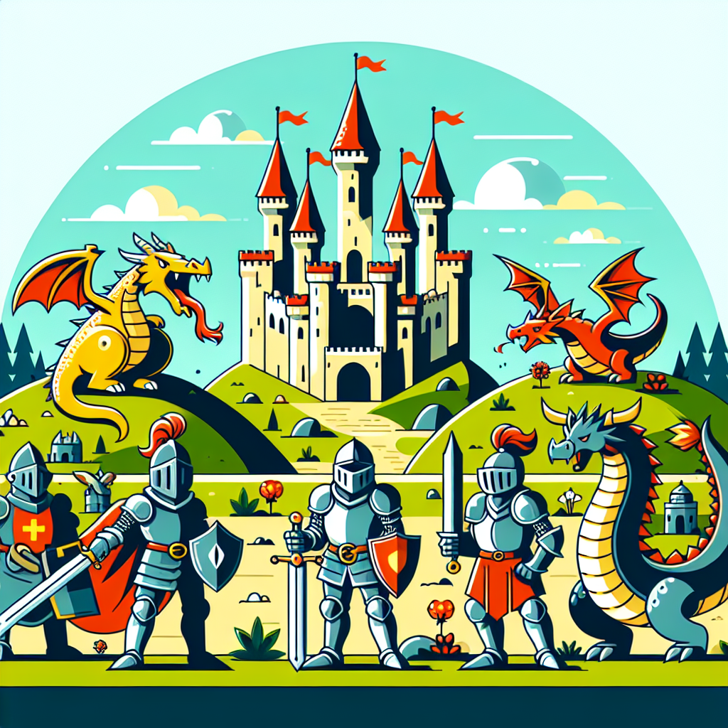 Knight's Castle Adventure Diamond Painting